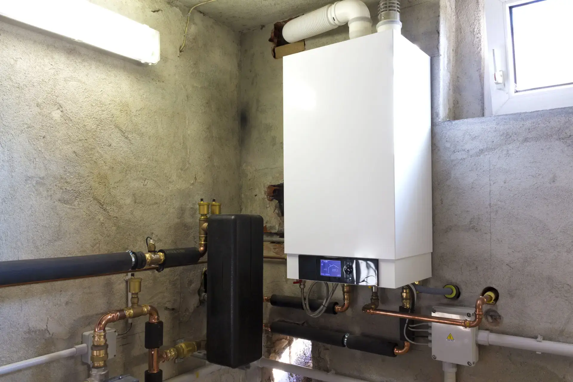 How a condensing boiler works