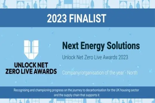 Next Energy Nominated for Company/Organisation of the Year
