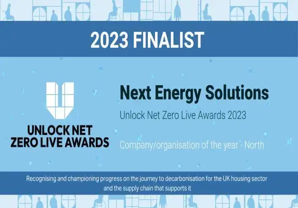 2023 Finalist for Unlock Net Zero Live Awards