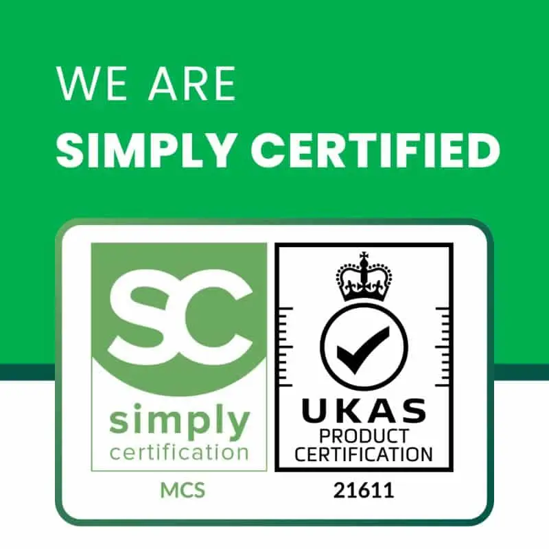 Simply certification badges