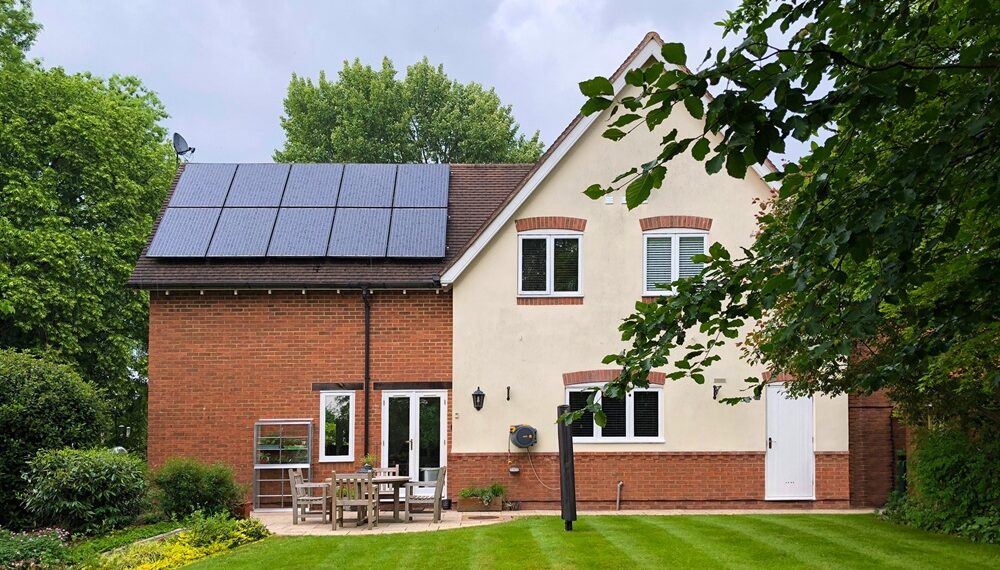 rural solar offgrid home