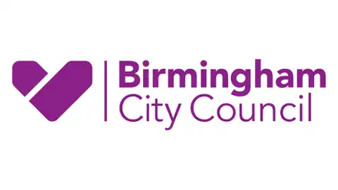Birmingham City Council logo.